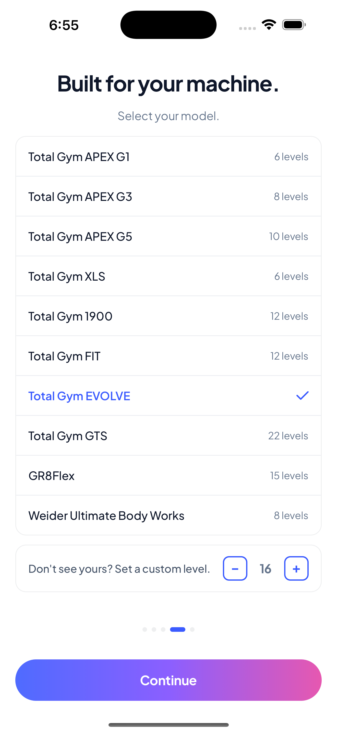 SLED — active workout with rest timer